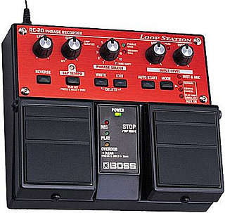 ДВОЙНАЯ ПЕДАЛЬ BOSS LOOP STATION RC-20