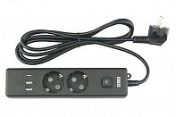 Удлинитель на 2 розетки PC-5B-2M PowerCube