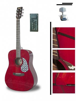 ЭЛЕКТРОАКУСТИЧЕСКАЯ ГИТАРА FLIGHT W 12701EQ RD