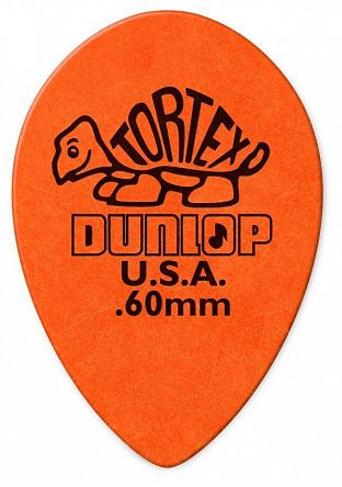 Медиатор Dunlop 423R.60 Tortex Small Teardrop