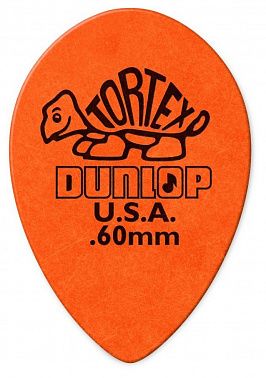Медиатор Dunlop 423R.60 Tortex Small Teardrop