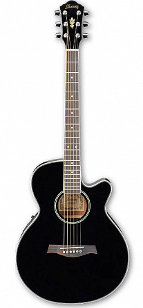 ЭЛЕКТРОАКУСТИЧЕСКАЯ ГИТАРА IBANEZ AEG8E BLACK