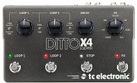 Гитарная педаль TC ELECTRONIC DITTO X4 LOOPER