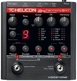 ВОКАЛЬНЫЙ ЭФФЕКТ TC HELICON VoiceTone Harmony-G XT