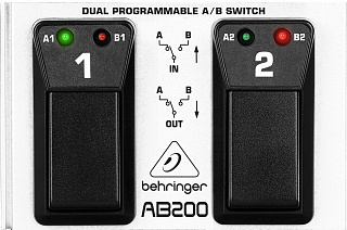 ГИТАРНЫЙ ЭФФЕКТ BEHRINGER AB200 DUAL A/B SWITCH