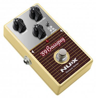 Педаль эффектов Nux NRO-7 '59 Bassguy Overdrive