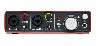 FOCUSRITE SCARLETT 2I2 + SE ELECTRONICS X1