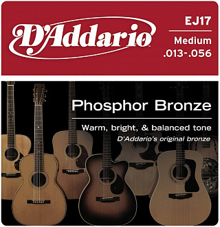 СТРУНЫ D'ADDARIO EJ17