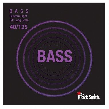 Струны BlackSmith Bass Custom Light 34" Long Scale