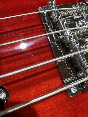 Бас-гитара STAGG SBJ-30 STF RED (Трещины по лаку)