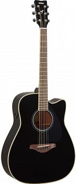 Трансакустическая гитара YAMAHA FGC-TA BL