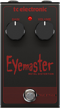 Гитарная педаль TC ELECTRONIC Eye Master Metal Distortion