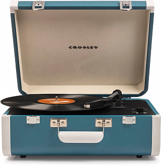 CROSLEY PORTFOLIO PORTABLE Turquoise & White