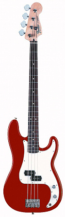 БАС-ГИТАРА FENDER STANDARD P-BASS RW CHROME RED