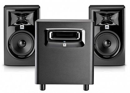 Пара мониторов с сабвуфером JBL 305PMKII_LSR310