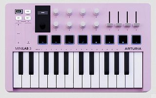 MIDI-клавиатура Arturia MiniLAB 3 Rose Quartz
