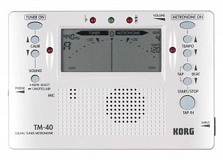 ТЮНЕР KORG TM40 PW