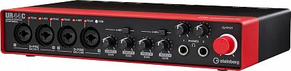 USB аудио интерфейс Steinberg UR44C Red