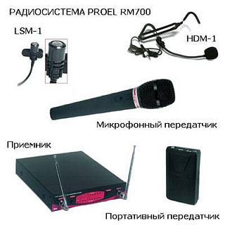 РАДИОСИСТЕМА PROEL RM700M