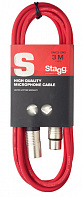 Микрофонный кабель STAGG SMC3 CRD