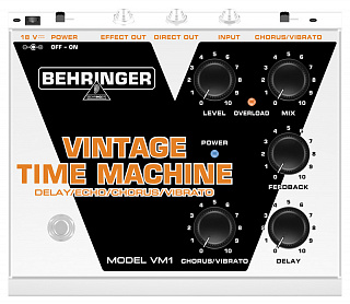 ГИТАРНЫЙ ЭФФЕКТ BEHRINGER VM1 VINTAGE TIME MACHINE