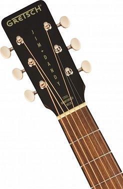 Акустическая гитара GRETSCH Jim Dandy Deltoluxe Parlor Black Top