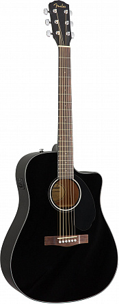 Электроакустическая гитара FENDER CD-60SCE BLK