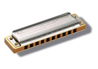 ГУБНАЯ ГАРМОШКА HOHNER MARINE BAND DE LUX 2005/20G