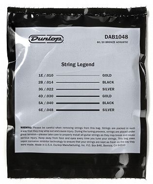 Струны DUNLOP DAB1048