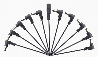 Hotone 5-Plug Angled Head DC Power Cable
