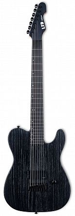 Электрогитара LTD TE-1007 BARITONE BLACK BLAST