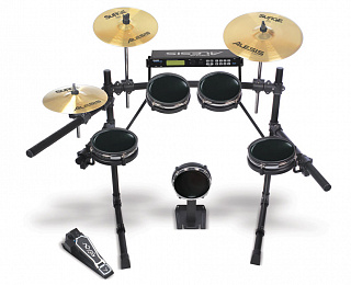 ЭЛЕКТРОННАЯ УДАРНАЯ УСТАНОВКА ALESIS DM5PRO KIT С ТАРЕЛКАМИ SURGE