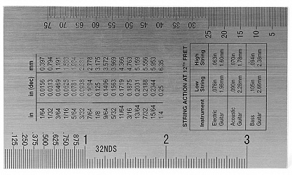 Измеритель высоты струн PLANET WAVES SHG-01