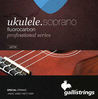 Струны для укулеле GALLI STRINGS UX750