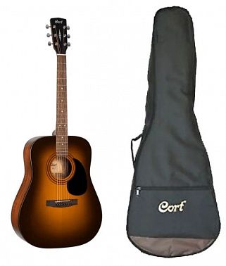Акустическая гитара CORT AD810 W_BAG SSB