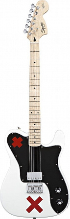 ЭЛЕКТРОГИТАРА FENDER SQUIER DERYK WHIBLEY SUM41 TELE OLYMPIC WHITE