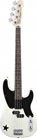 БАС-ГИТАРА FENDER SQUIER MIKE DIRNT P-BASS RW ARCTIC WHITE