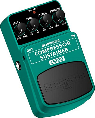 ГИТАРНЫЙ ЭФФЕКТ BEHRINGER COMPRESSOR/ SUSTAINER CS100