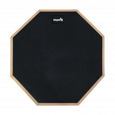 Пэд тренировочный KINGDO DRUM PAD BLACK