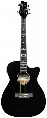 Электроакустическая гитара STAGG SA35 ACE-BK
