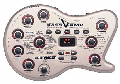 ГИТАРНЫЙ ПРОЦЕССОР  BEHRINGER BASS V-AMP