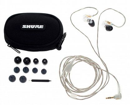 Наушники SHURE SE215-CL-EFS