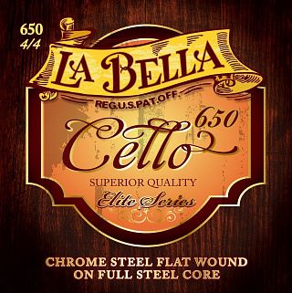 Комплект струн для виолончели LA BELLA 650