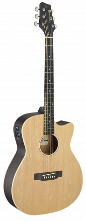Электроакустическая гитара STAGG SA35 ACE-N