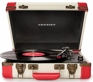 Виниловый проигрыватель CROSLEY EXECUTIVE DELUXE Red & White