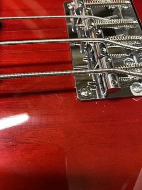 Бас-гитара STAGG SBJ-30 STF RED (трещины по лаку уценка)