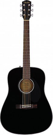 Акустическая гитара FENDER CD-60S BLK