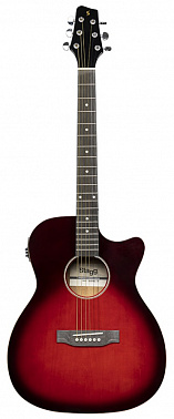 Электроакустическая гитара STAGG SA35 ACE-TR