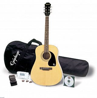 ГИТАРНЫЙ НАБОР EPIPHONE PLAYERPACK DR-90 NAT