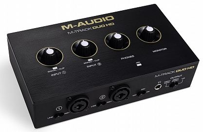 USB аудиоинтерфейс M-Audio M-Track Duo HD